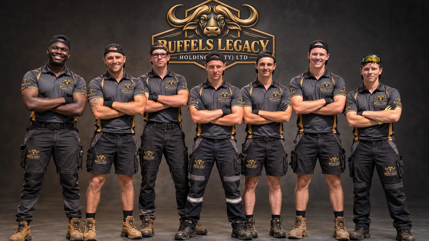 Buffels Legacy promotional team portrait