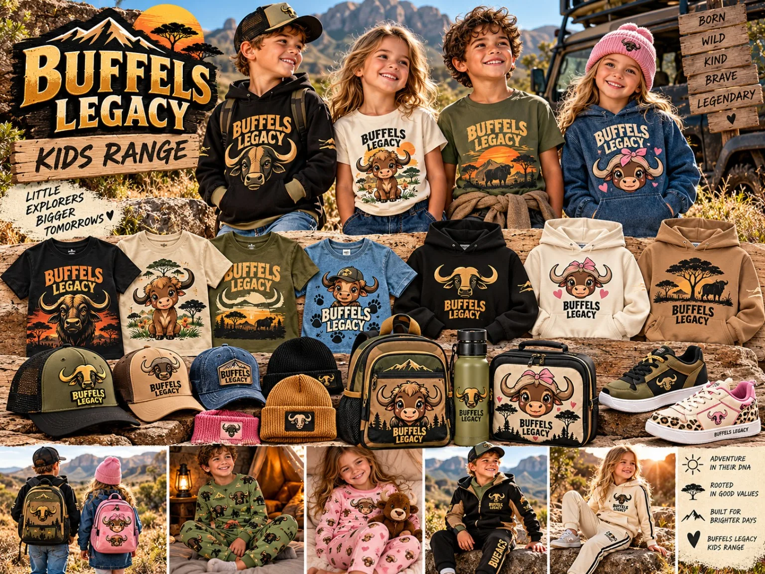 Buffels Legacy Kids Collection concept preview